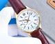High Quality Replica IWC Pilot's White Dial Rose Gold Bezel Brown Leather Strap Watch (4)_th.jpg
